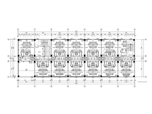 高层办公建筑设计施工图CAD